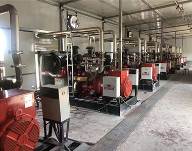 德科250KW/400V陸用發(fā)電機(jī)批量應(yīng)用于陜北中石油項目
