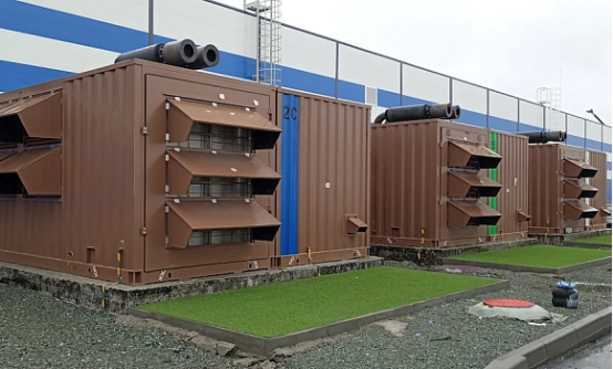 歐洲數據中心項目（6臺1000kw）